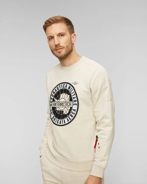 Beżowa Bluza Męska Aeronautica Militare