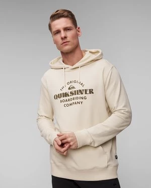 Beżowa Bluza Męska Quiksilver Tradesmith Hoodie