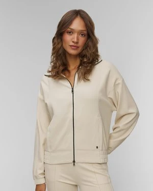 Beżowa Bluza Z Wiskozy Damska Bogner Adrienne