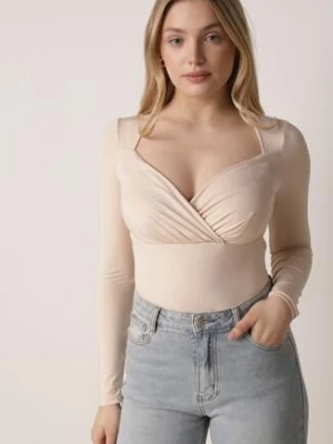 Beżowa Bluzka Phylys by swan