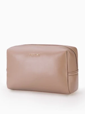 Beżowa kosmetyczka prostokątna  Puccini