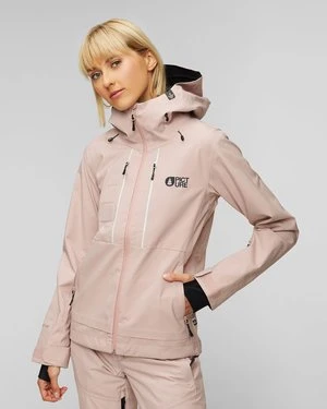 Beżowa kurtka narciarska hardshellowa damska Picture Organic Clothing Aeron 3L 20/20