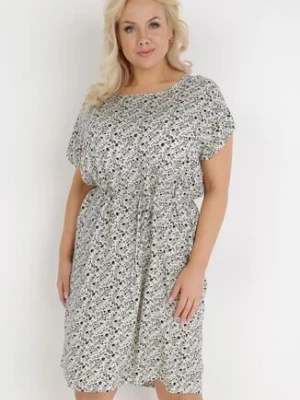 Beżowa Sukienka Agatilus j&x