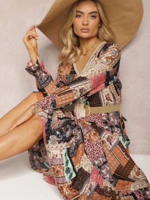 Beżowa Sukienka Althithoe rosa