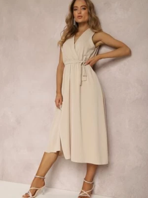 Beżowa Sukienka Nikora lily rose