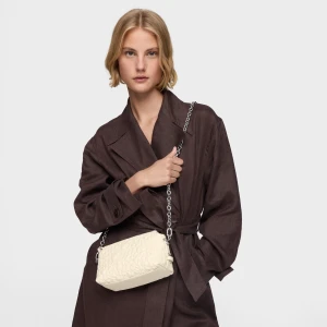 Beżowa Torebka Mini Tous Puffy Bear - Tous