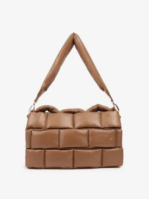 Beżowa Torebka na Ramię Typu Puffer Bag Norriva kassandra