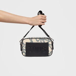 Beżowa Torebka Przez Ramię Typu Reporter Kaos Pix Soft - Tous