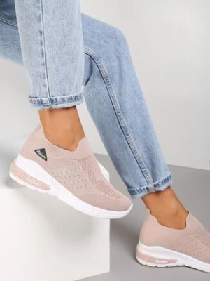 Beżowe Buty Sportowe Artista ballada