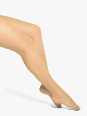 Beżowe cienkie rajstopy 20 DEN Ryłko