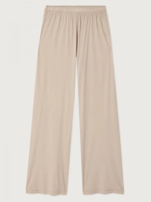 BEŻOWE CIENKIE SPODNIE DRESOWE AMERICAN VINTAGE