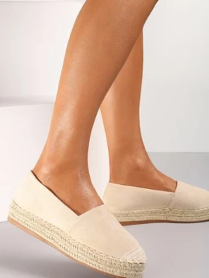 Beżowe Espadryle Sirelora vices