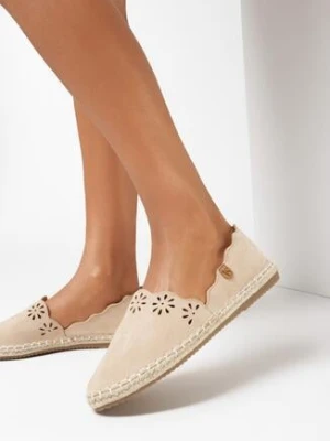 Beżowe Espadryle Undefeatability vices