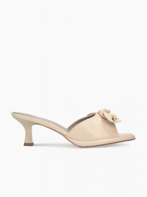 Beżowe klapki damskie 7mil