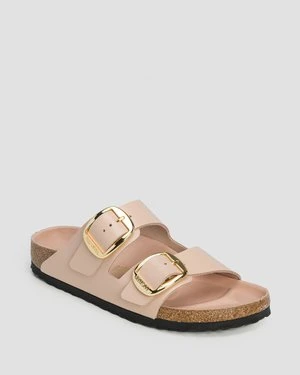 Beżowe Klapki Damskie Birkenstock Arizona Bb Narrow