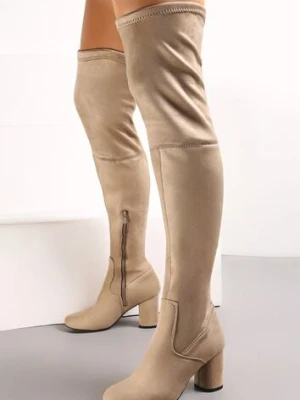 Beżowe Kozaki Like A Prayer vices