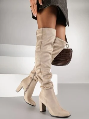 Beżowe Kozaki Magic Balls vices