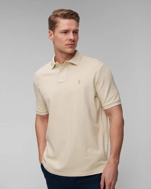 Beżowe polo męskie Polo Ralph Lauren