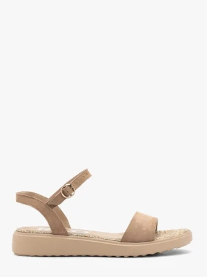 Beżowe sandały damskie Ryłko