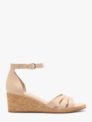 Beżowe sandały damskie Ryłko