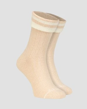 Beżowe skarpety damskie Varley Preston Sock