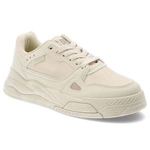 Beżowe Sneakersy Big Star Modne Obuwie Damskie