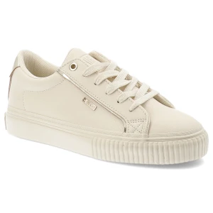 Beżowe Sneakersy Big Star Sportowe Obuwie Damskie