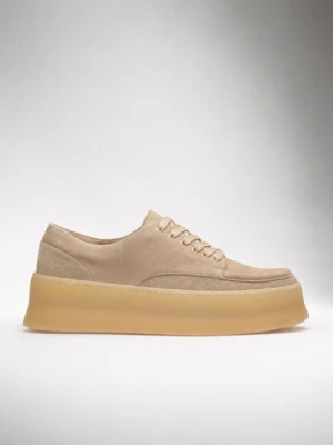 Beżowe sneakersy damskie 7mil