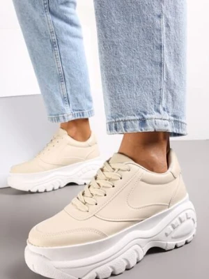 Beżowe Sneakersy Fair Crush vices