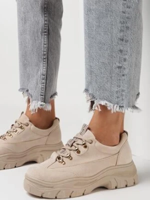 Beżowe Sneakersy Merellien vices