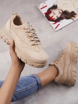 Zdjęcie produktu Beżowe Sneakersy Merellien vices