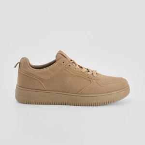 Beżowe sneakersy z imitacji zamszu House