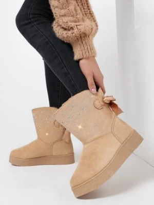 Beżowe Śniegowce Stikine vices