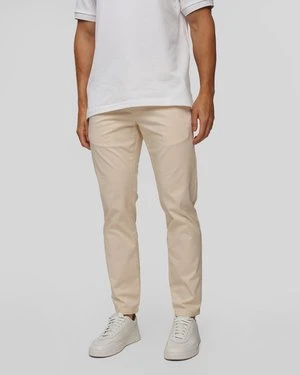 Beżowe Spodnie Chinos Męskie Bogner Riley-27