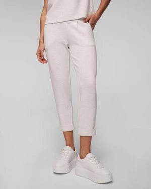 Beżowe Spodnie Damskie Varley The Rolled Cuff Pant 25