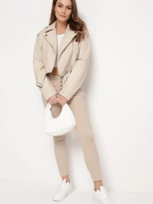 Beżowe Spodnie Skinny Kyllienne daysie