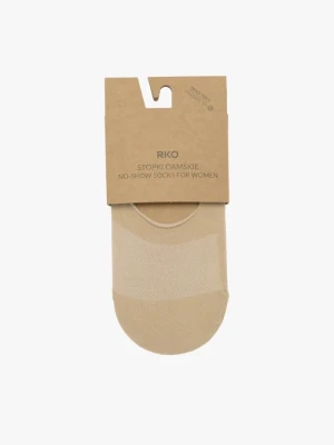 Beżowe stopki bawełniane damskie Ryłko
