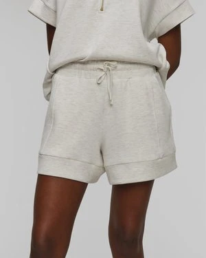 Beżowe Szorty Damskie Varley Atrium