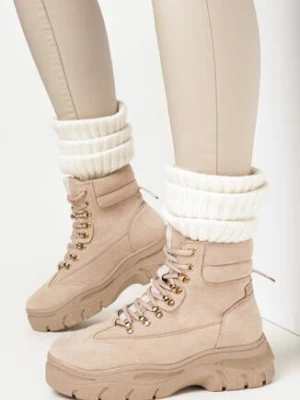 Beżowe Traperki Celestial Poles vices