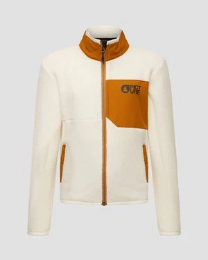 Beżowo-brązowa bluza polarowa dziecięca Picture Organic Clothing Yunai