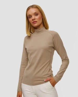 Beżowy Golf Damski Chervo Tester