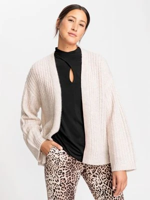 Beżowy kardigan damski Cora - Designer Choice Olsen