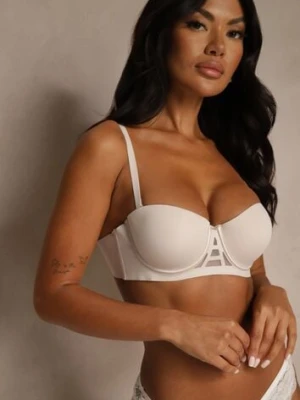 Beżowy Klasyczny Biustonosz Typu Balkonetka Doriesana