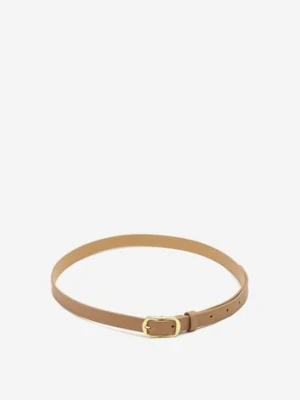 Beżowy Pasek Ozdobiony Klamrą Mevenia jordan