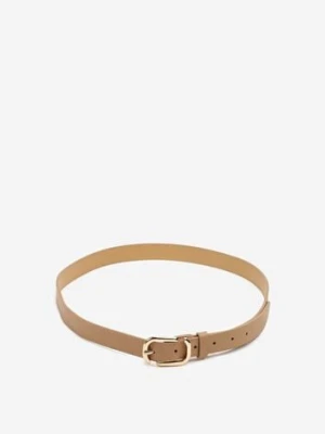 Beżowy Pasek Ozdobiony Metalową Klamrą Pulinia jordan