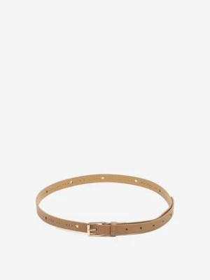 Beżowy Pasek w Klasycznym Stylu Voielle jordan