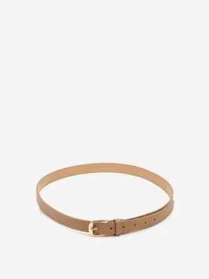 Beżowy Pasek z Metalową Klamrą Revaree jordan