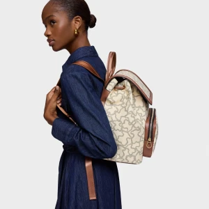 Beżowy Plecak Kaos Icon - Tous