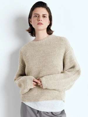 BEŻOWY SWETER AMERICAN VINTAGE