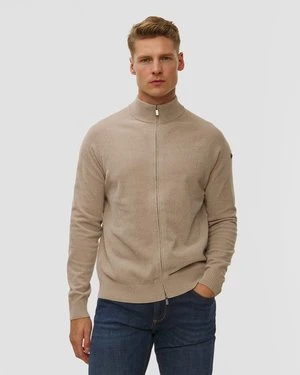 Beżowy Sweter Rozpinany Męski Unity Original Chimbo Cheni